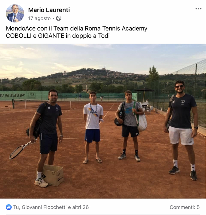 ATP Challenger Todi Agosto 2020 Mondoace